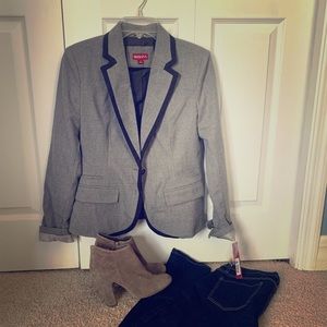 Merona gray blazer size 6